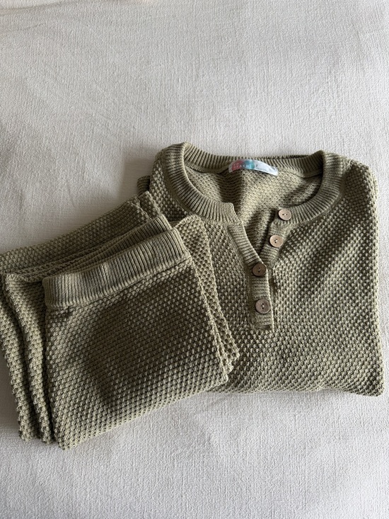 Free People Other - FP Olive Green Hailee Sweater Set